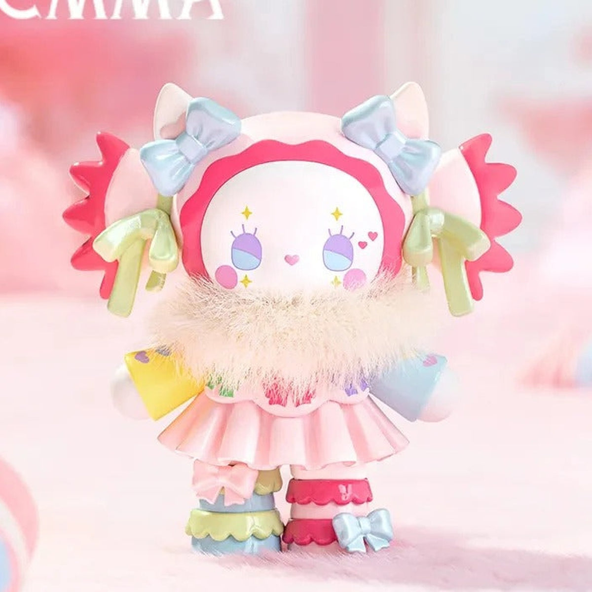 Emma Secret Forest Love Dopamine Series Figures, Blind Box - Pink outfit complete figure example; random design not guaranteed