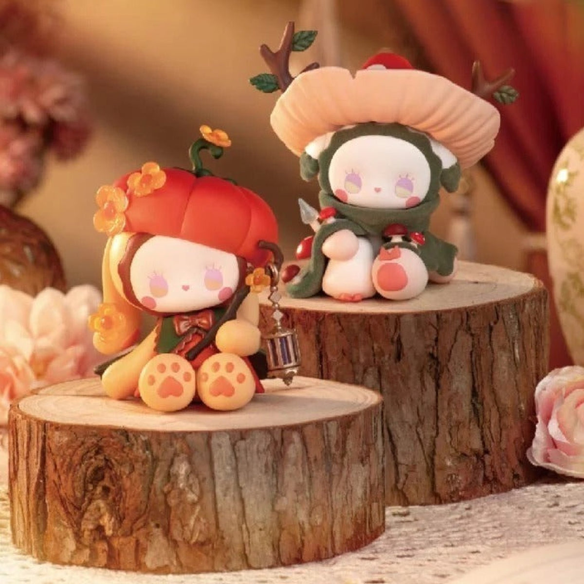 EMMA Secret Forest Perfume Discovery Series Figures Blind Box - Orange and woodland outfit complete design examples; random design not guaranteed