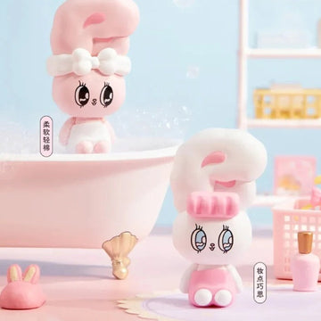 Esther Bunny Little Thoughts Series Figures Blind Box - White and pink design examples; random design not guaranteed