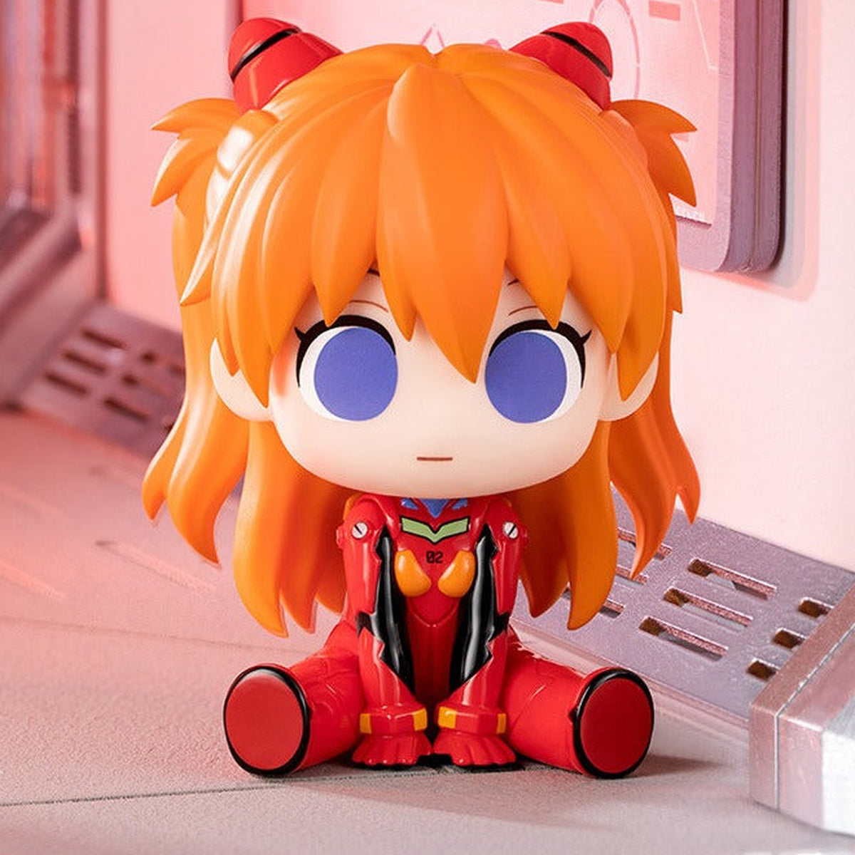 EVA Kawaiina Series V1 Mini Moe Project Figure Blind Box - Red suit seated design example; random design not guaranteed