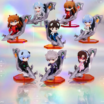 Evangelion Pilot Series Figure Blind Box - Series design overview; random design not guaranteed