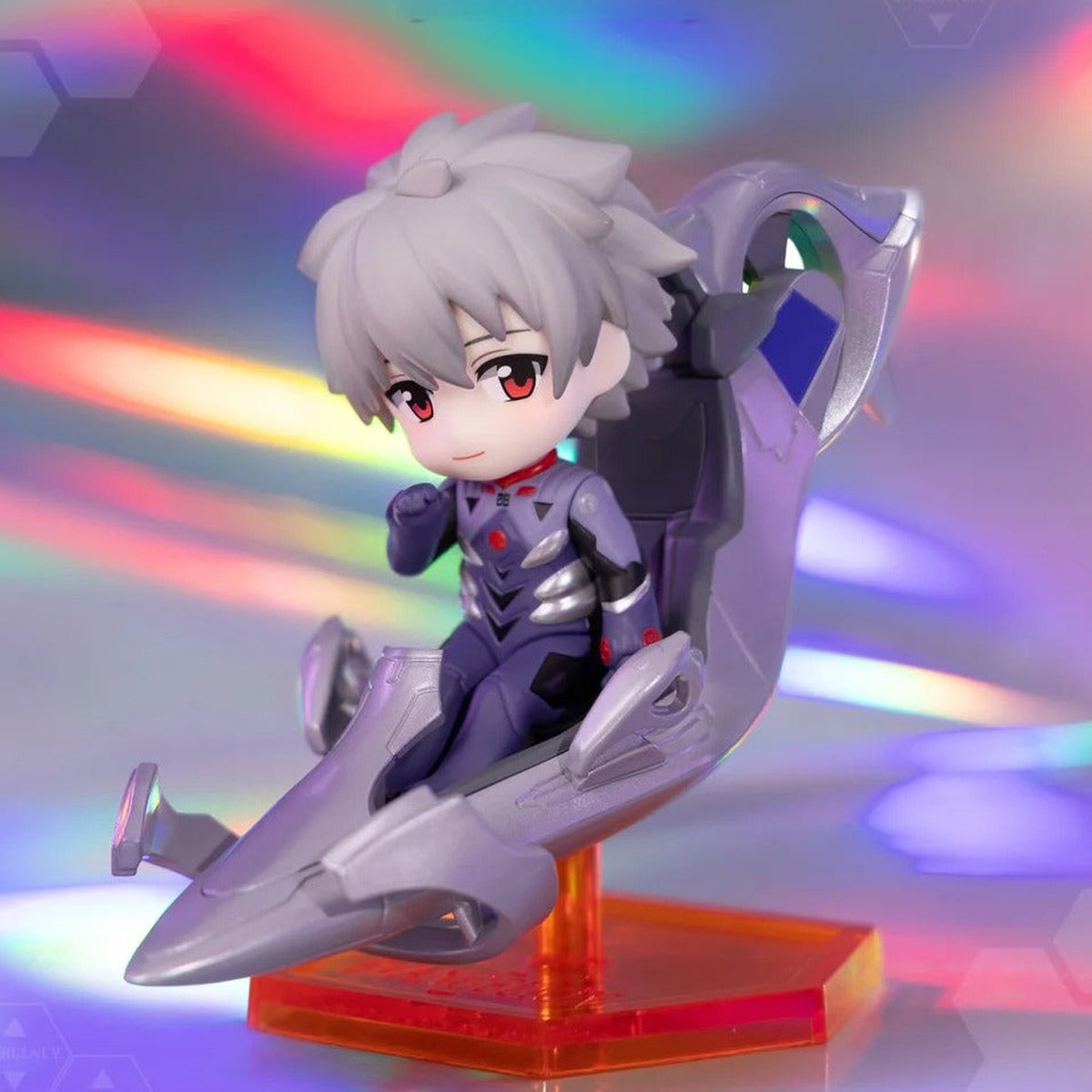 Evangelion Pilot Series Figure Blind Box - Grey-haired pilot design example; random design not guaranteed