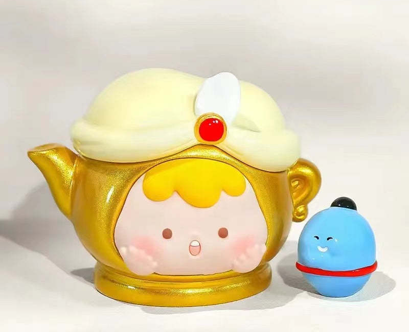 Fairy Tale Theater magic lamp design and pictured companion; series reference, not a selectable confirmed design or exact packout guarantee
