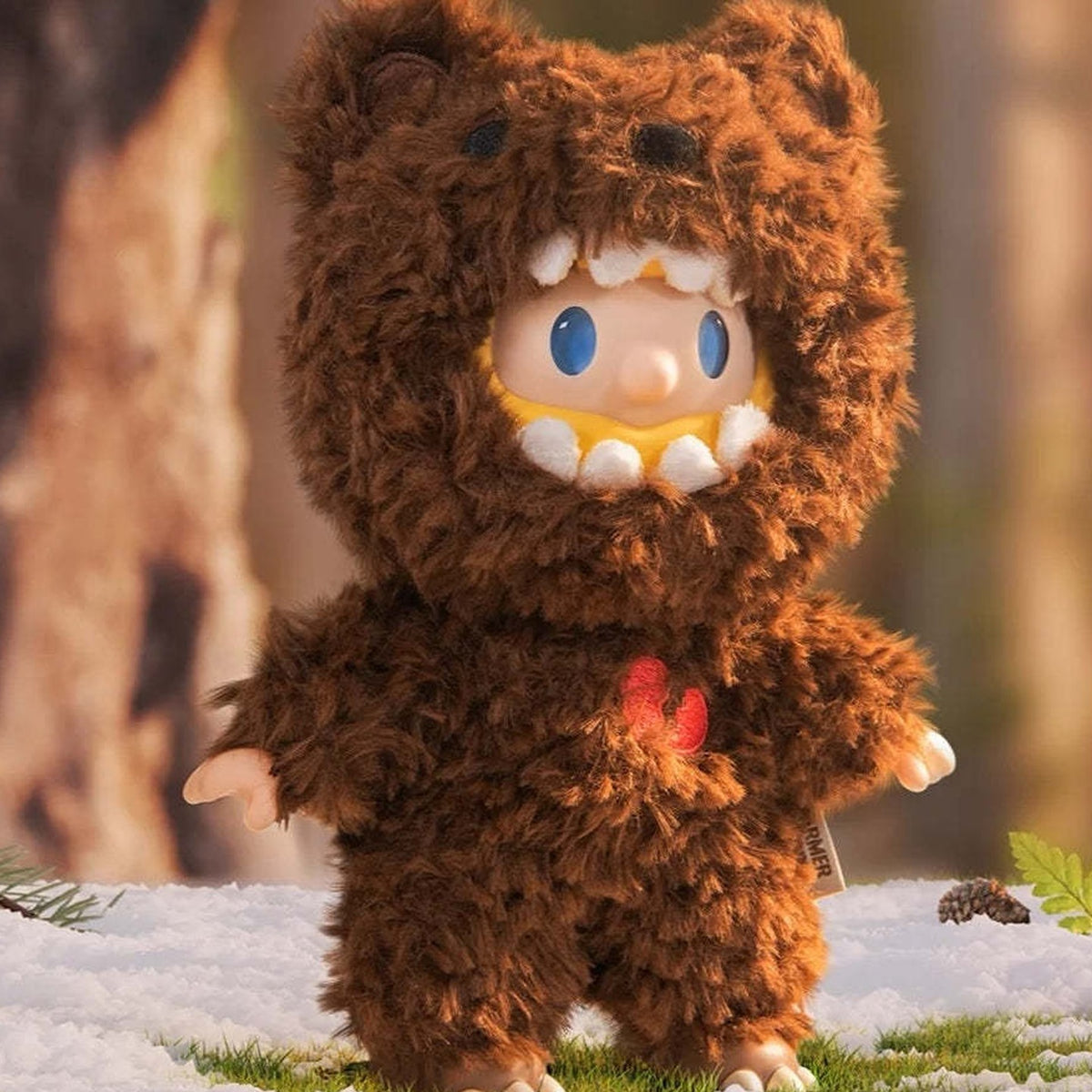 FARMER BOB Ani-Monster Bear-Monster face and plush detail; possible random design, not a selectable confirmed doll
