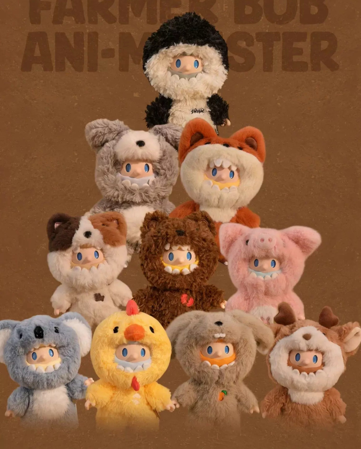 FARMER BOB Ani-Monster Ani-Monster Series References; series scene reference, not confirmed selection or exact packaging photo