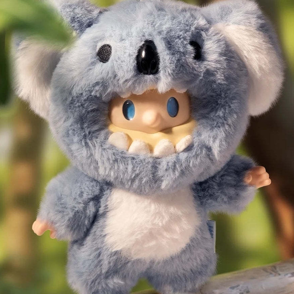 FARMER BOB Ani-Monster Koala-Monster face and plush detail; possible random design, not a selectable confirmed doll