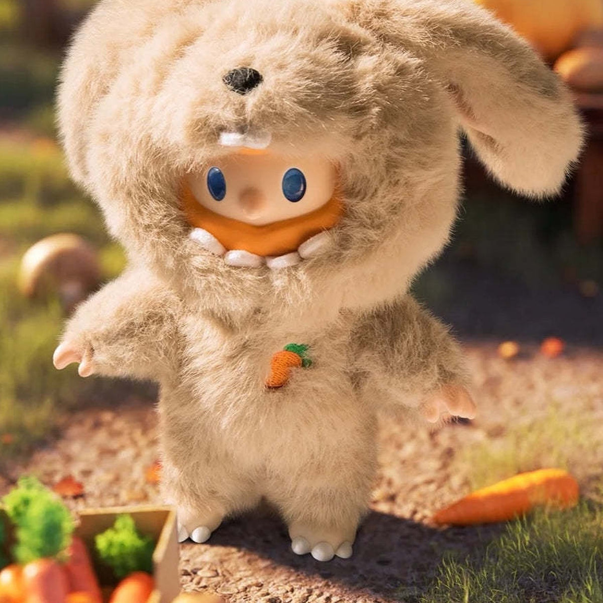 FARMER BOB Ani-Monster Lop-Monster face and plush detail; possible random design, not a selectable confirmed doll