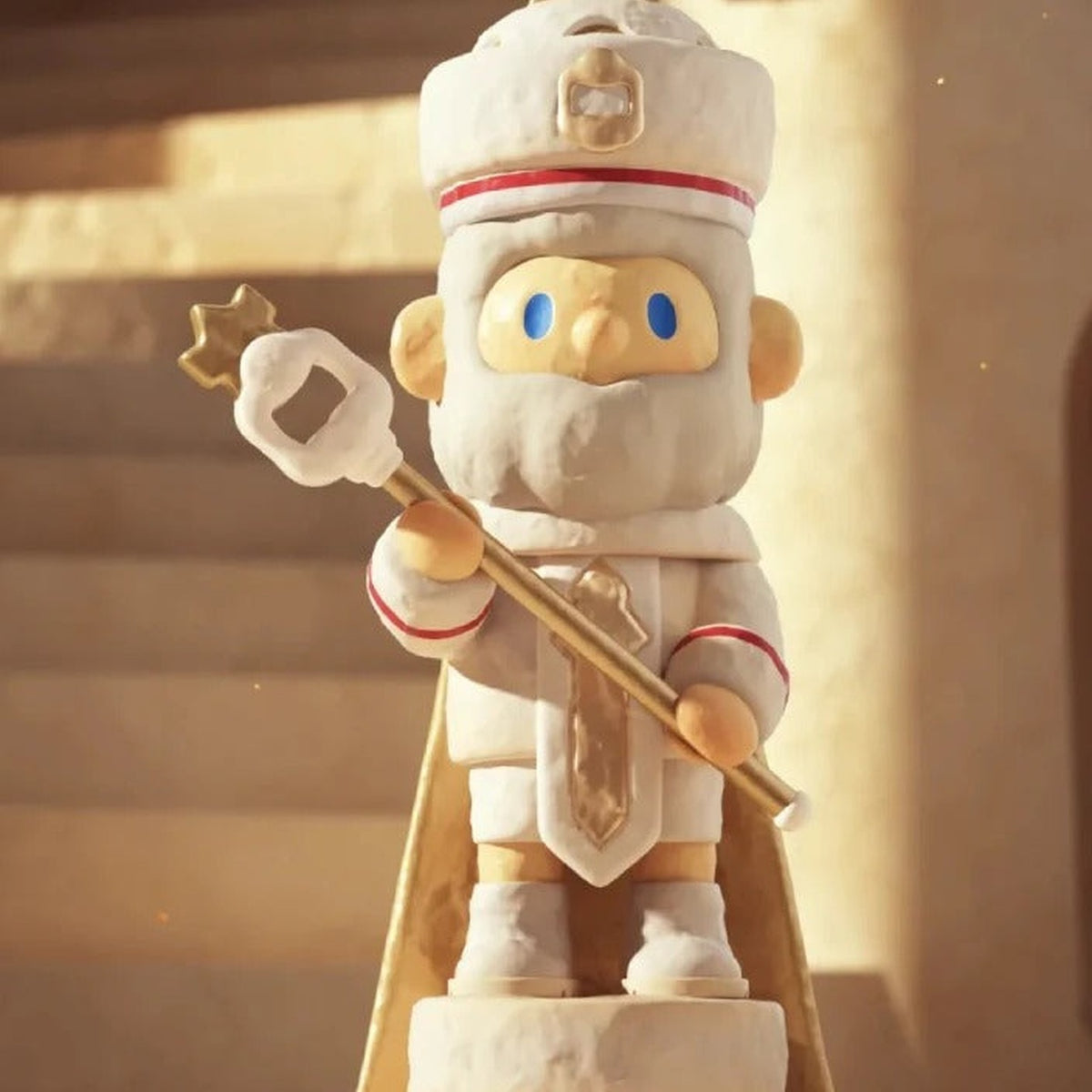 FARMER BOB Feeling YOU Series Figures, Blind Box - White outfit complete figure example; random design not guaranteed