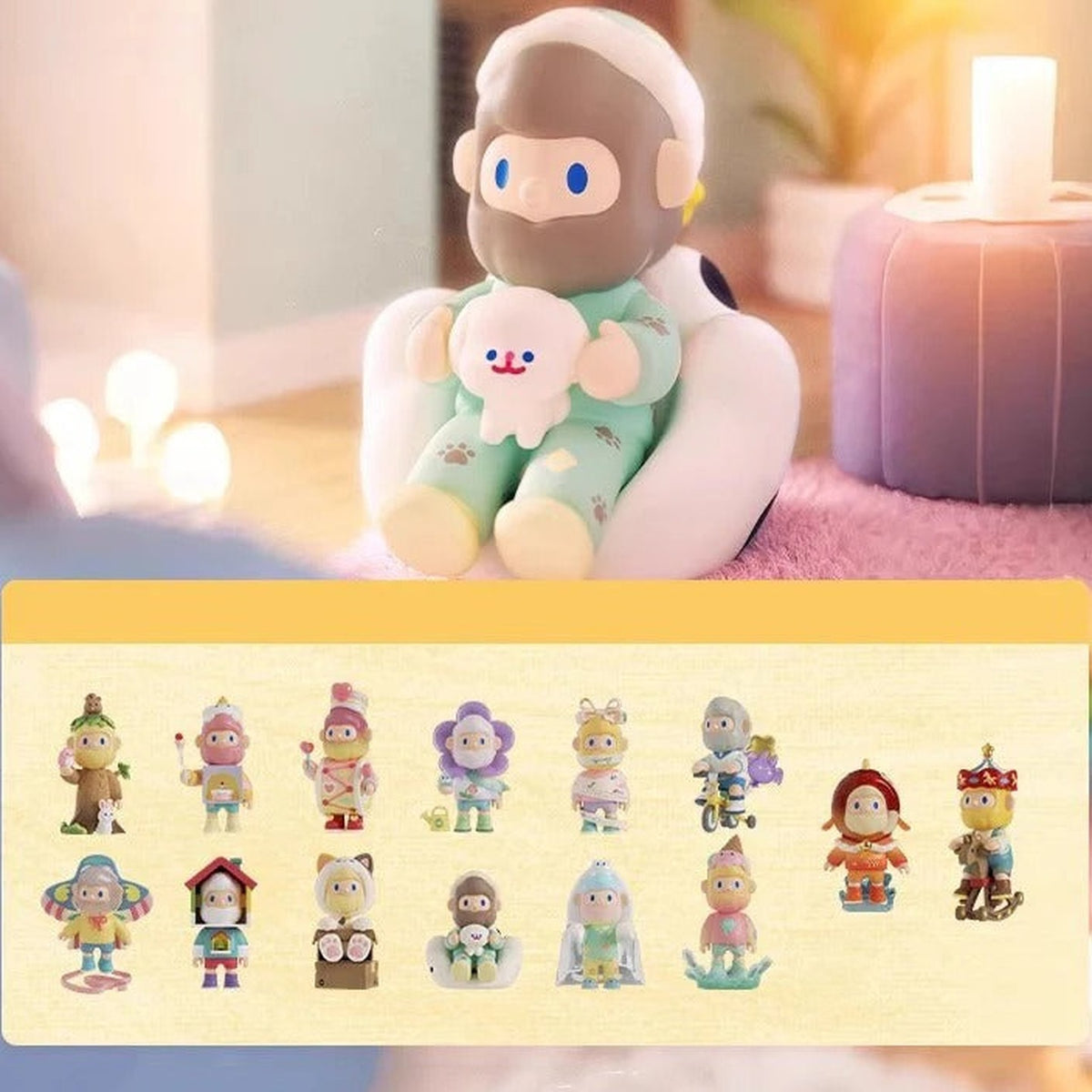 FARMER BOB Flash Back Series Figures, Blind Box - Series design overview; random design not guaranteed