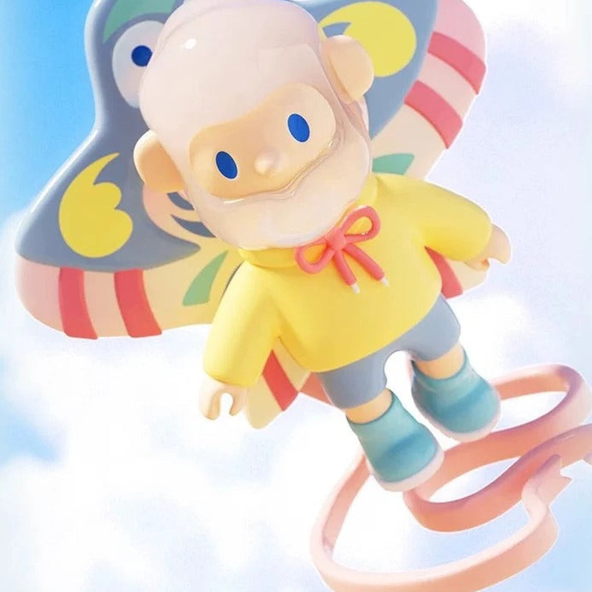 FARMER BOB Flash Back Series Figures, Blind Box - Yellow outfit complete design example; random design not guaranteed