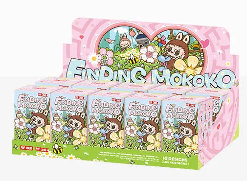 Finding MOKOKO blind box series - full set display packaging for ten blind boxes