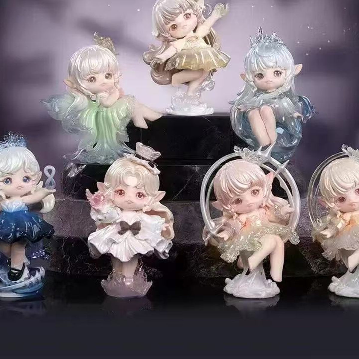 FLORA Eternal Time Series Figure Blind Box - Series design comparison; random design not guaranteed