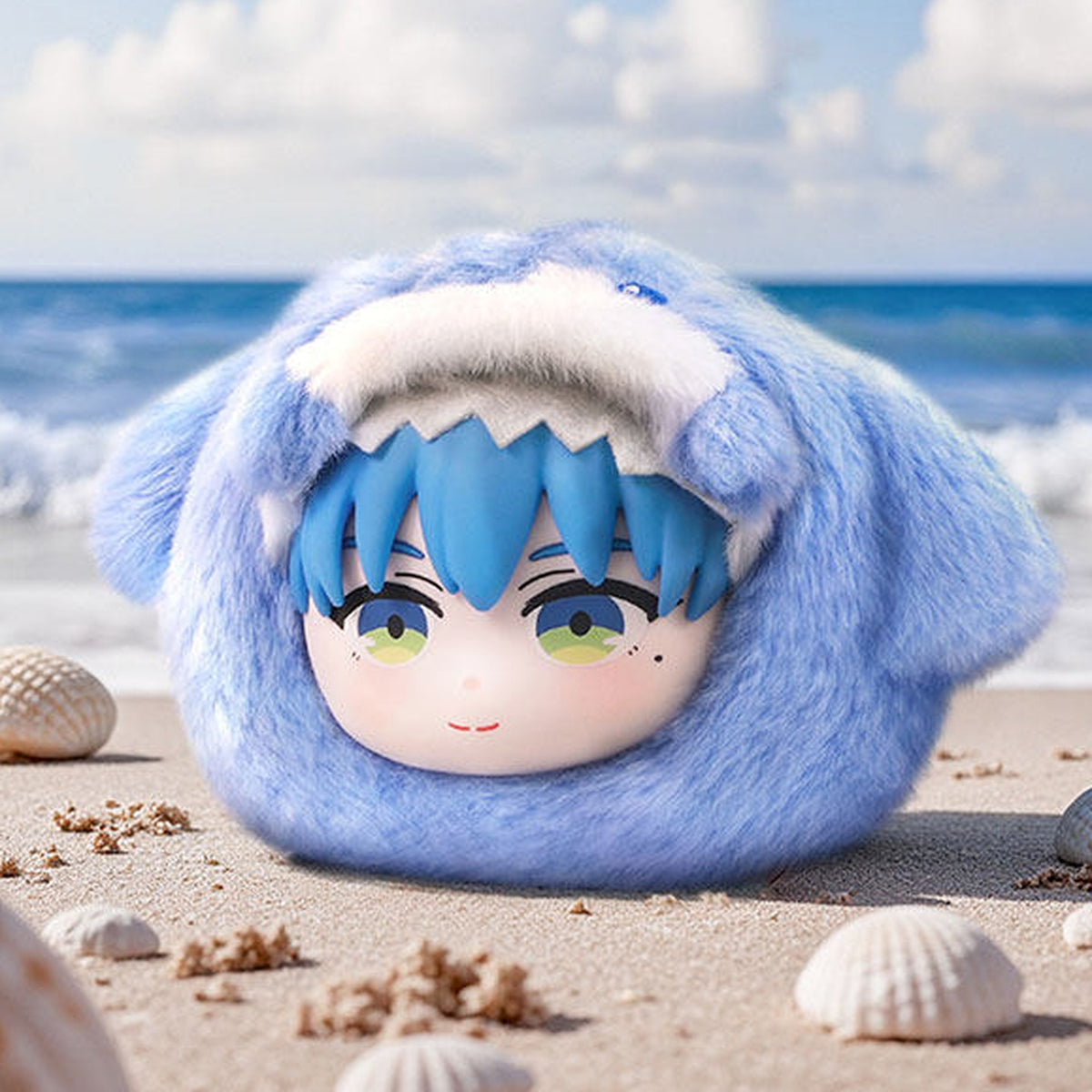 Frieren: Beyond Journey's End The Animal Party Series Plush Blind Box - Blue animal design example; random design not guaranteed