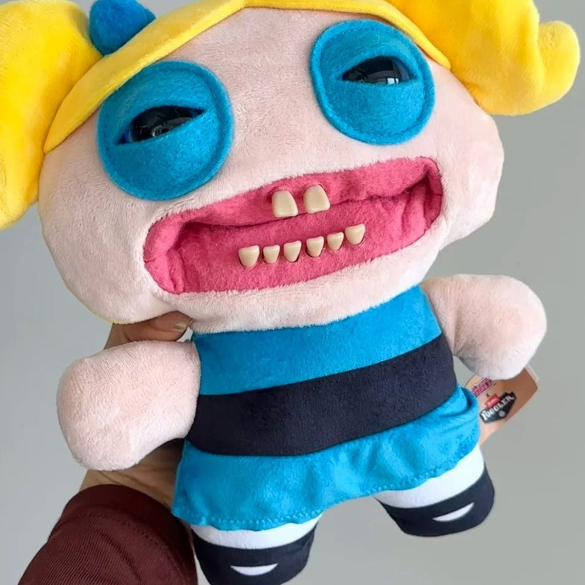 Fuggler Powerpuff Girls Series Plush Toy - Bubble option plush detail; illustrative series image, contents depend on selected purchase option