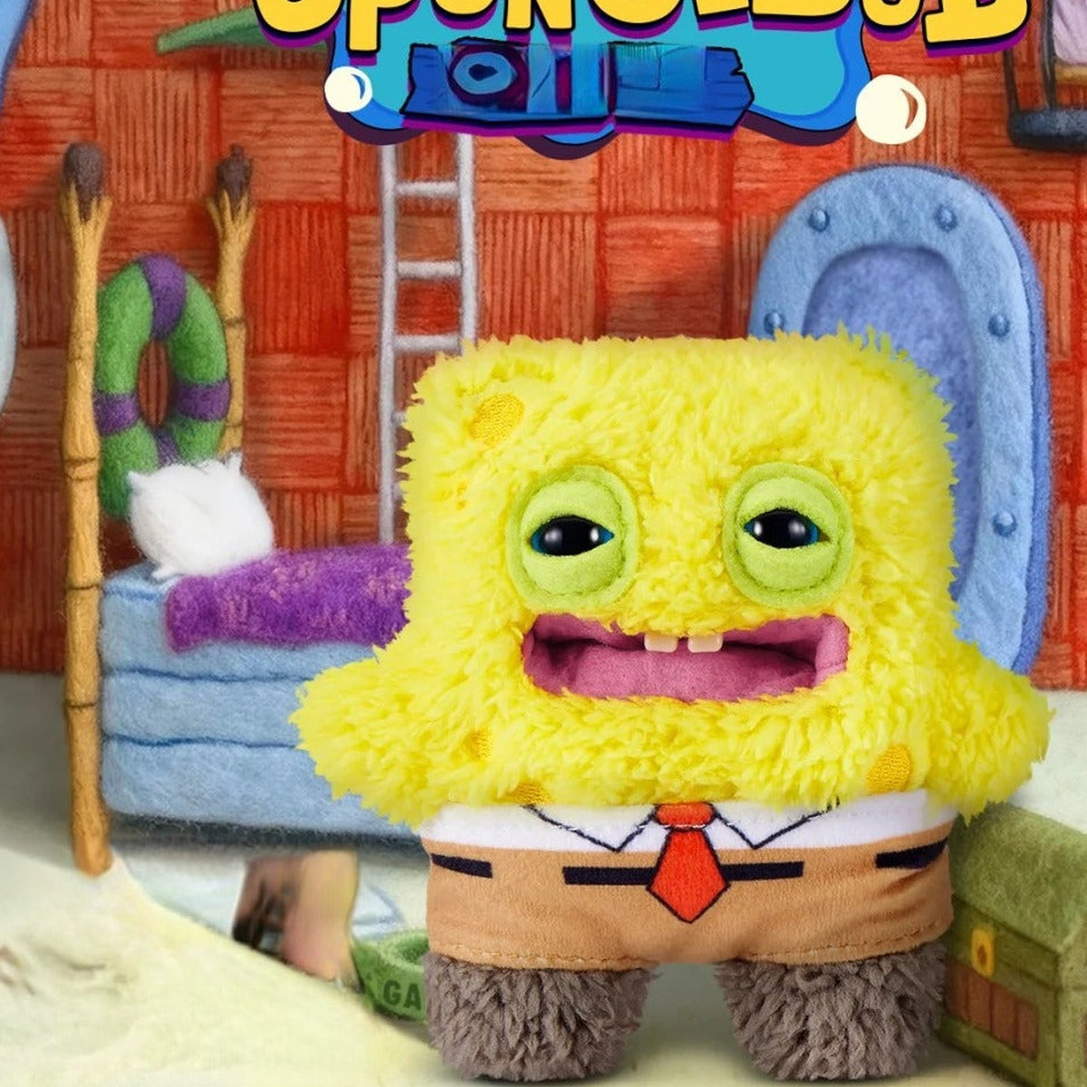 Fuggler x SpongeBob Series Plush Pendant — G2 | KikiBuddies