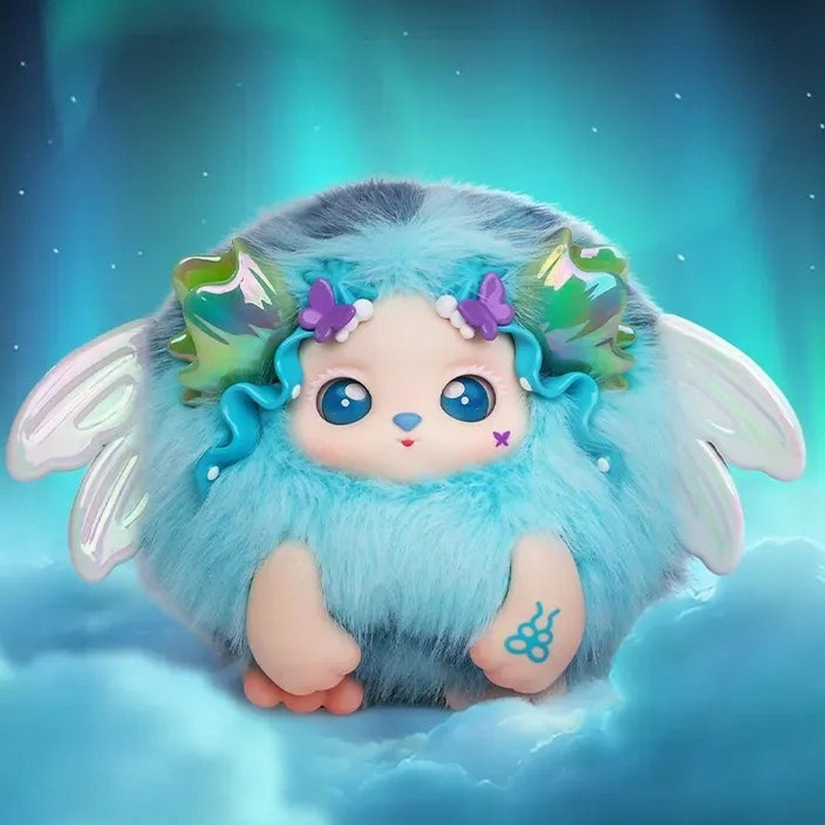 FUNII Child of Weather Series Plush Blind Box - Blue weather plush design example; random design not guaranteed