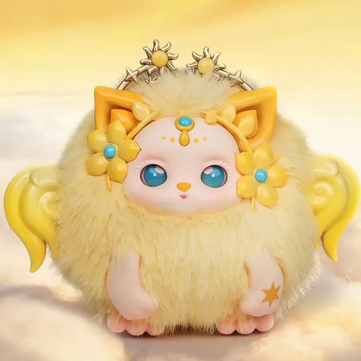 FUNII Child of Weather Series Plush Blind Box - Yellow weather plush design example; random design not guaranteed