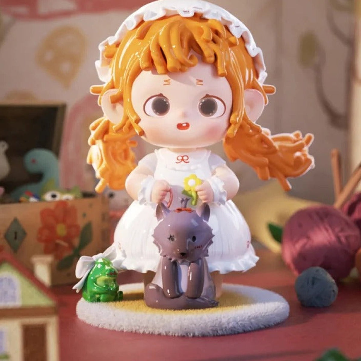 Fur Fur’s Doll Wonderful House Series figure design example on a display base; random selection, scene props excluded