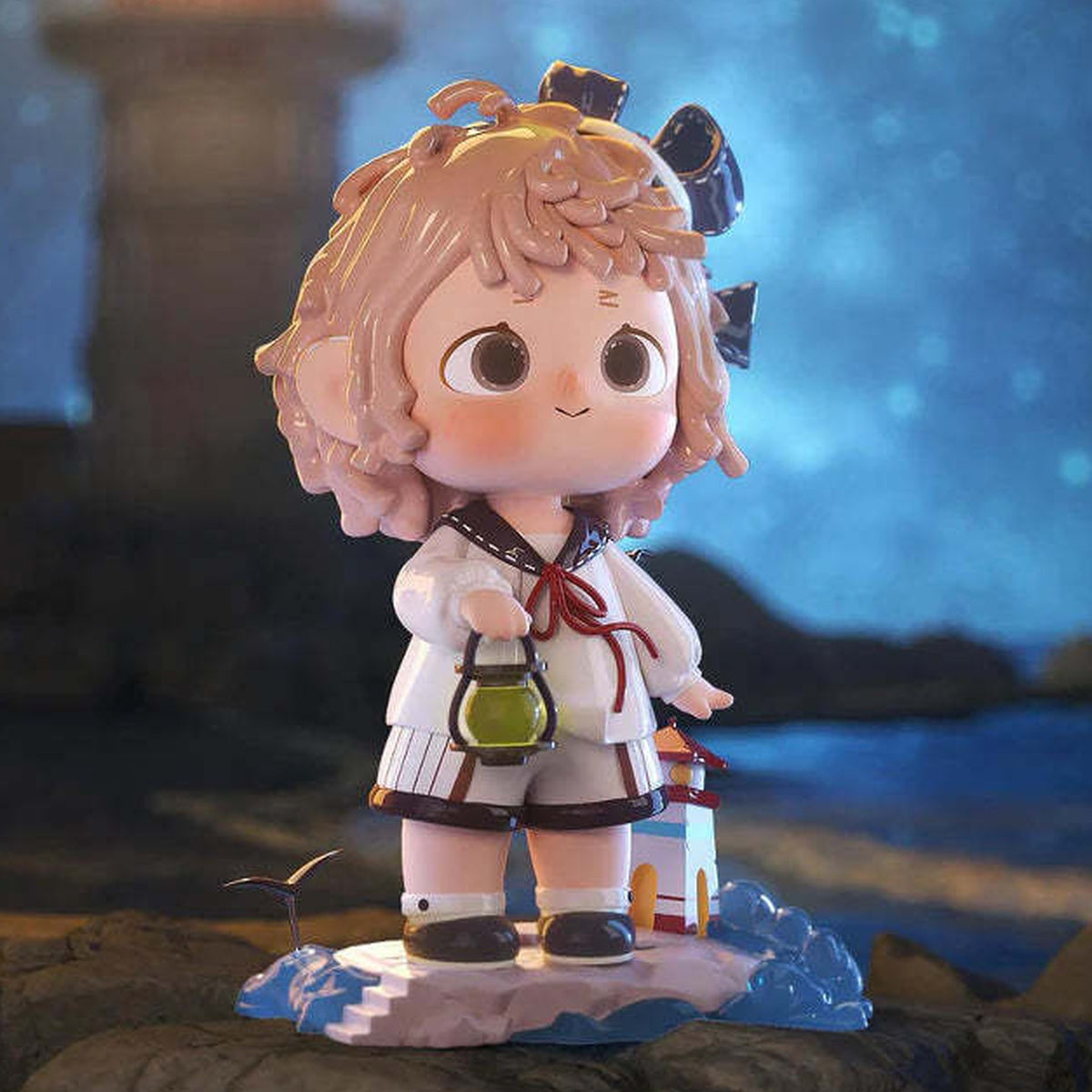 FURFUR City of Glimmer Under the Nightfall Series Figures, Blind Box - Lantern complete figure example with base; random design not guaranteed