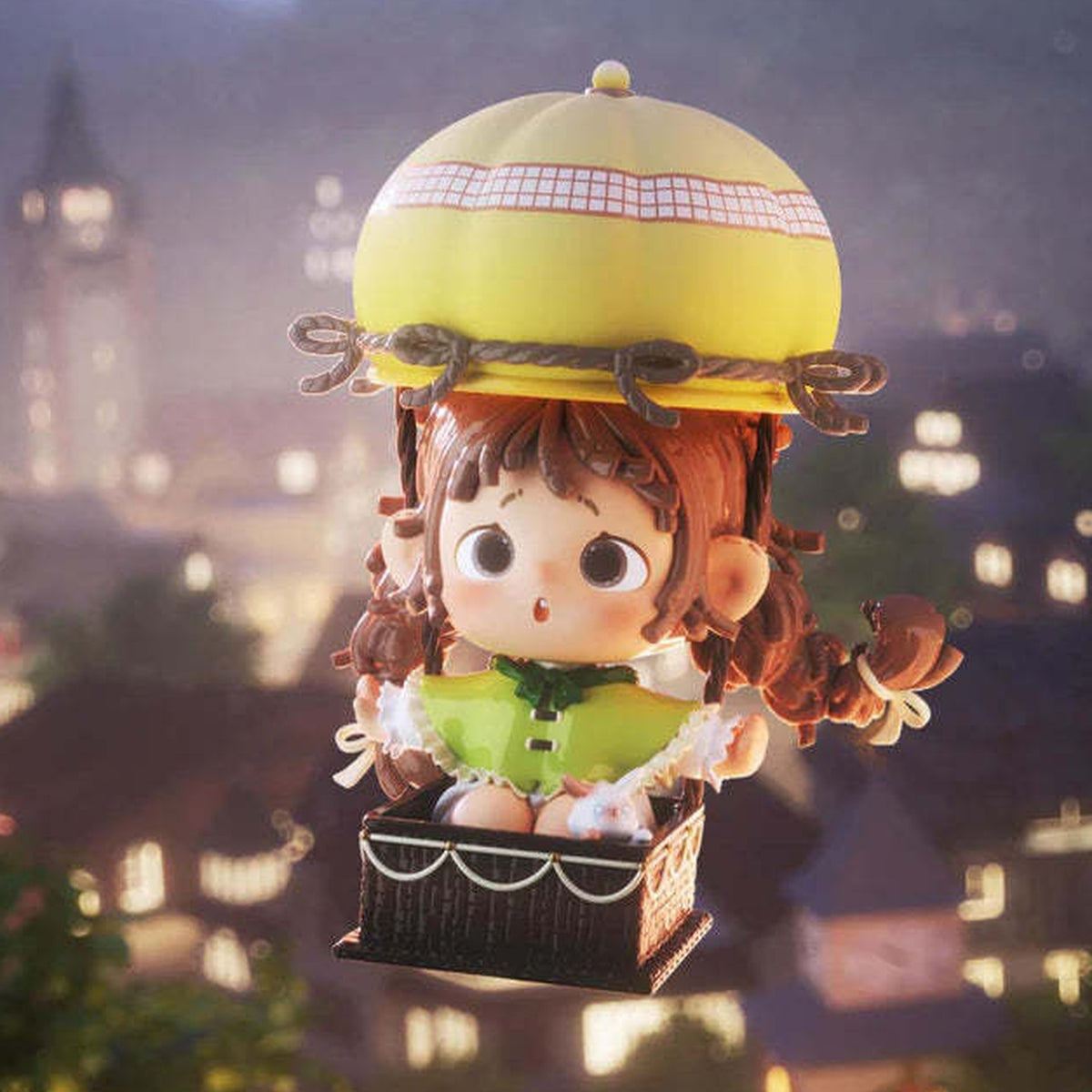 FURFUR City of Glimmer Under the Nightfall Series Figures, Blind Box - Balloon complete figure example; random design not guaranteed
