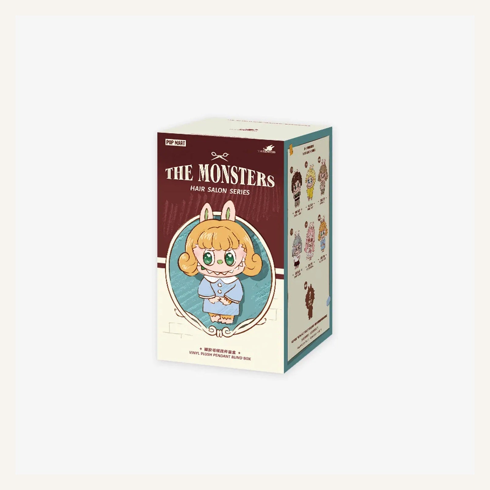 THE MONSTERS Hair Salon Series - Vinyl Plush Pendant Blind Box | RANDOM_SINGLE_PACKAGE | PM-7890-HAIR-SALON-VINYL-PLUSH-PENDANT-G02 | sha256:0751fa283eff