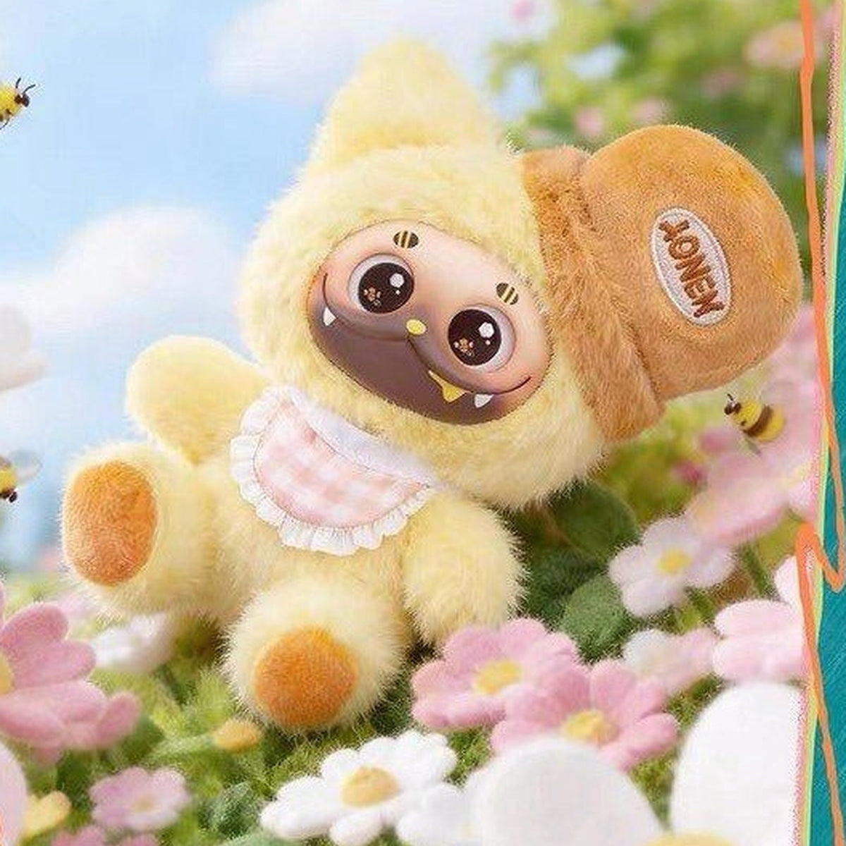 Gismow Fantasty Forest Friends Series Plush Blind Box - Yellow design example; random design not guaranteed