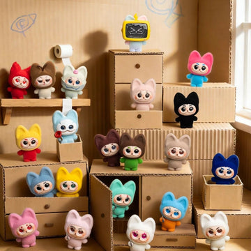 GISMOW Hide And Seek Alliance Series Figure Blind Box - Series design overview; random design not guaranteed