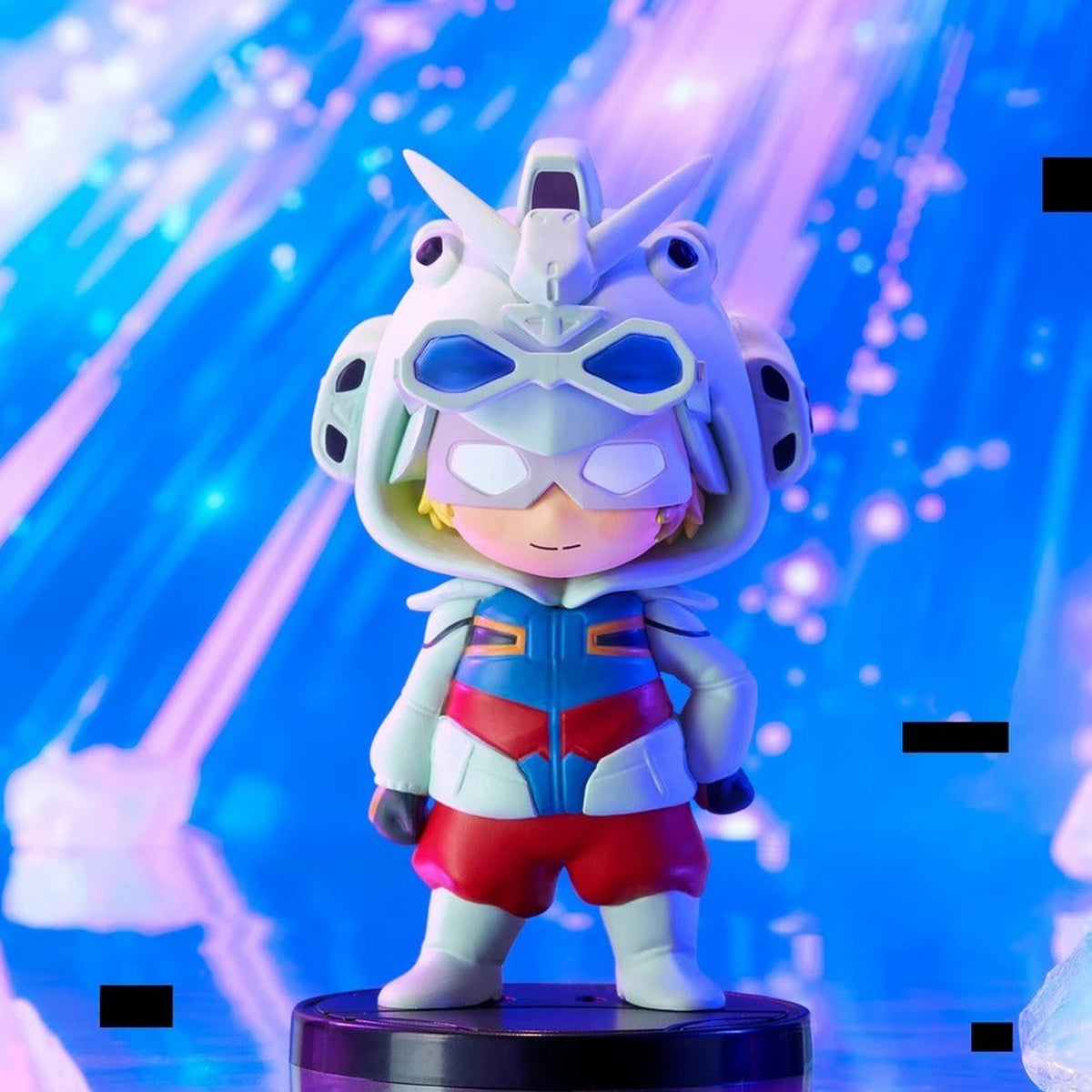 GQuuuuuuX Mobile Suit Gundam Series Figure Blind Box - White-head design example; random design not guaranteed