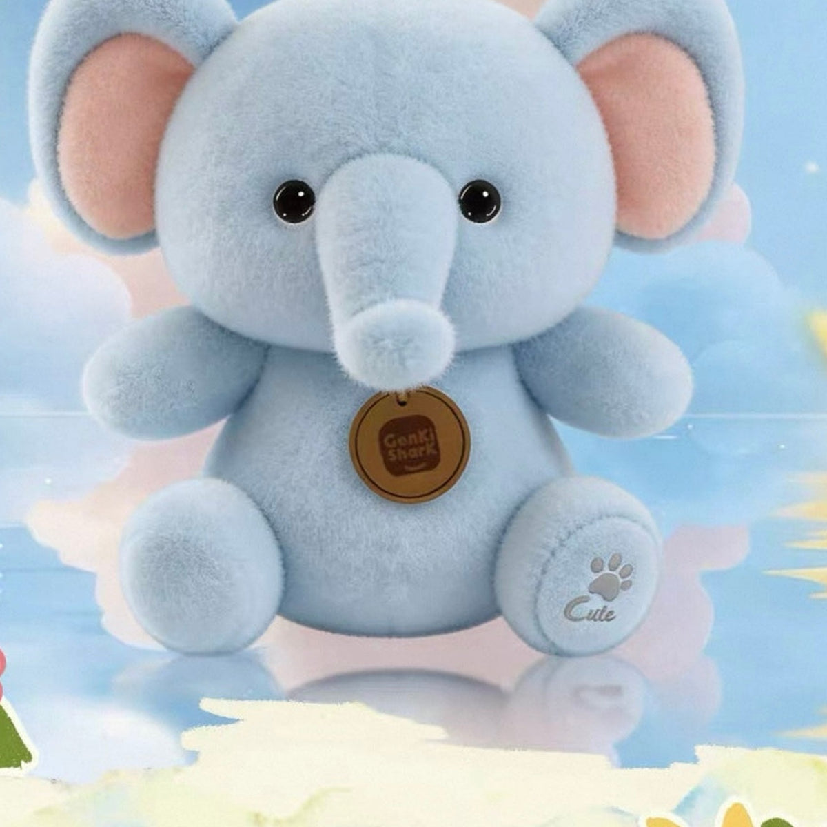 Gulu Gulu Friends Diary Series Plush Doll Blind Box - Elephant design example; random design not guaranteed