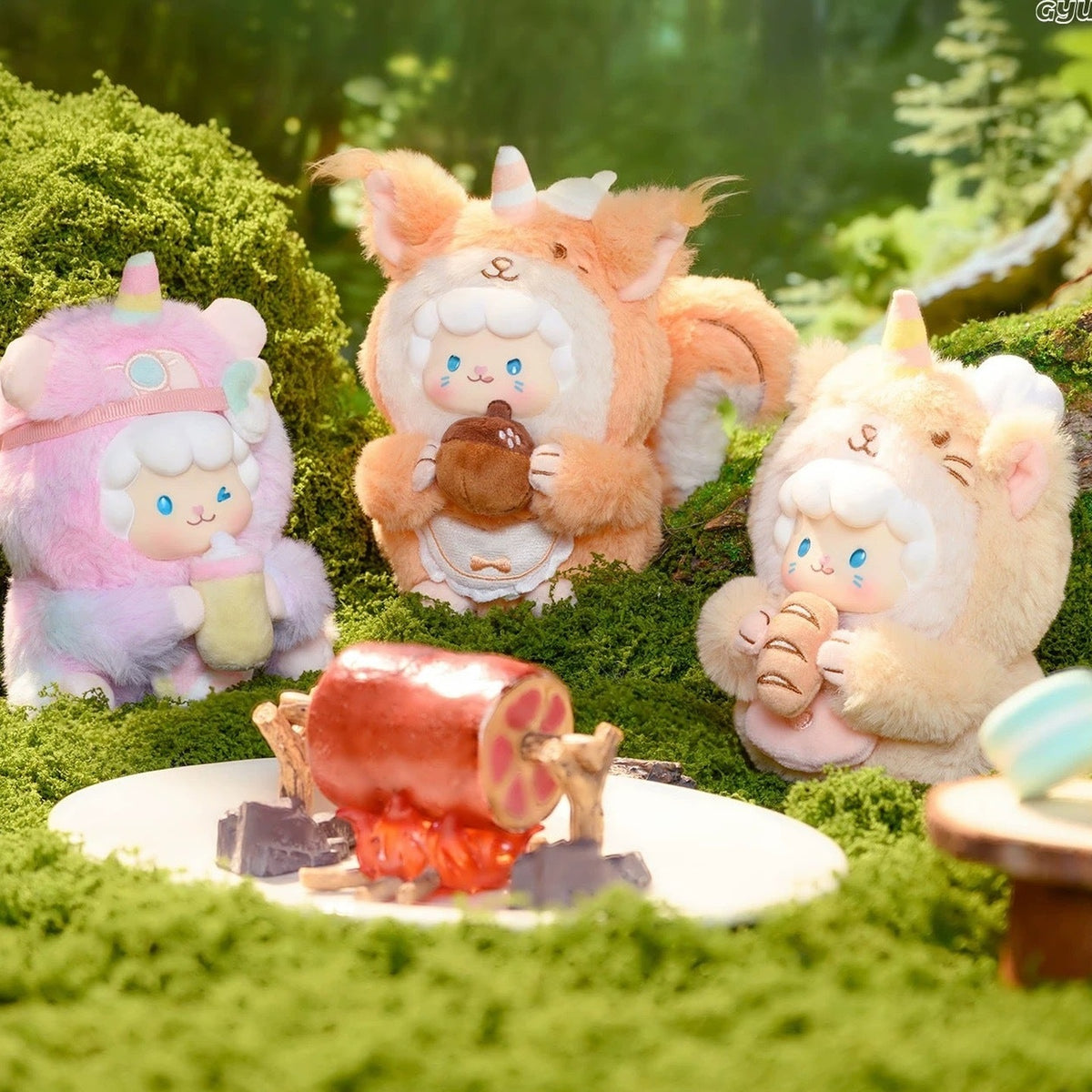 Gyun Rodent Friends Series Vinyl Plush Blind Box - Rodent design comparison; random design not guaranteed