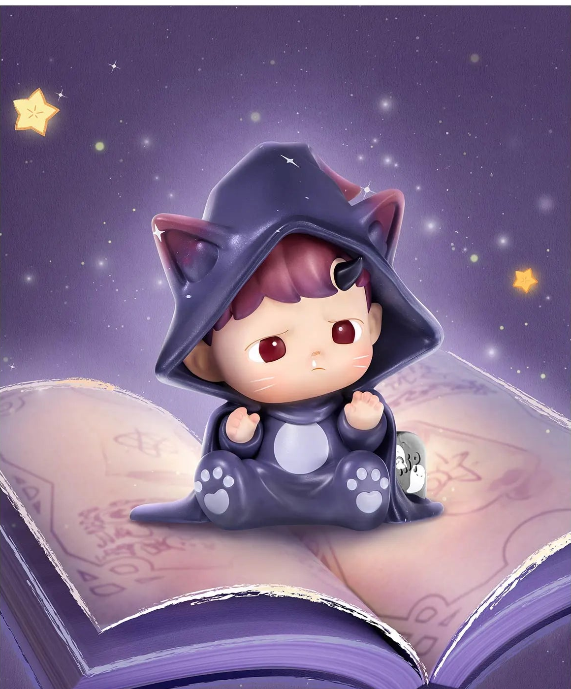 HACIPUPU A Night of Fantasy figure blind-box series: Little Wizard figure scene; possible random design