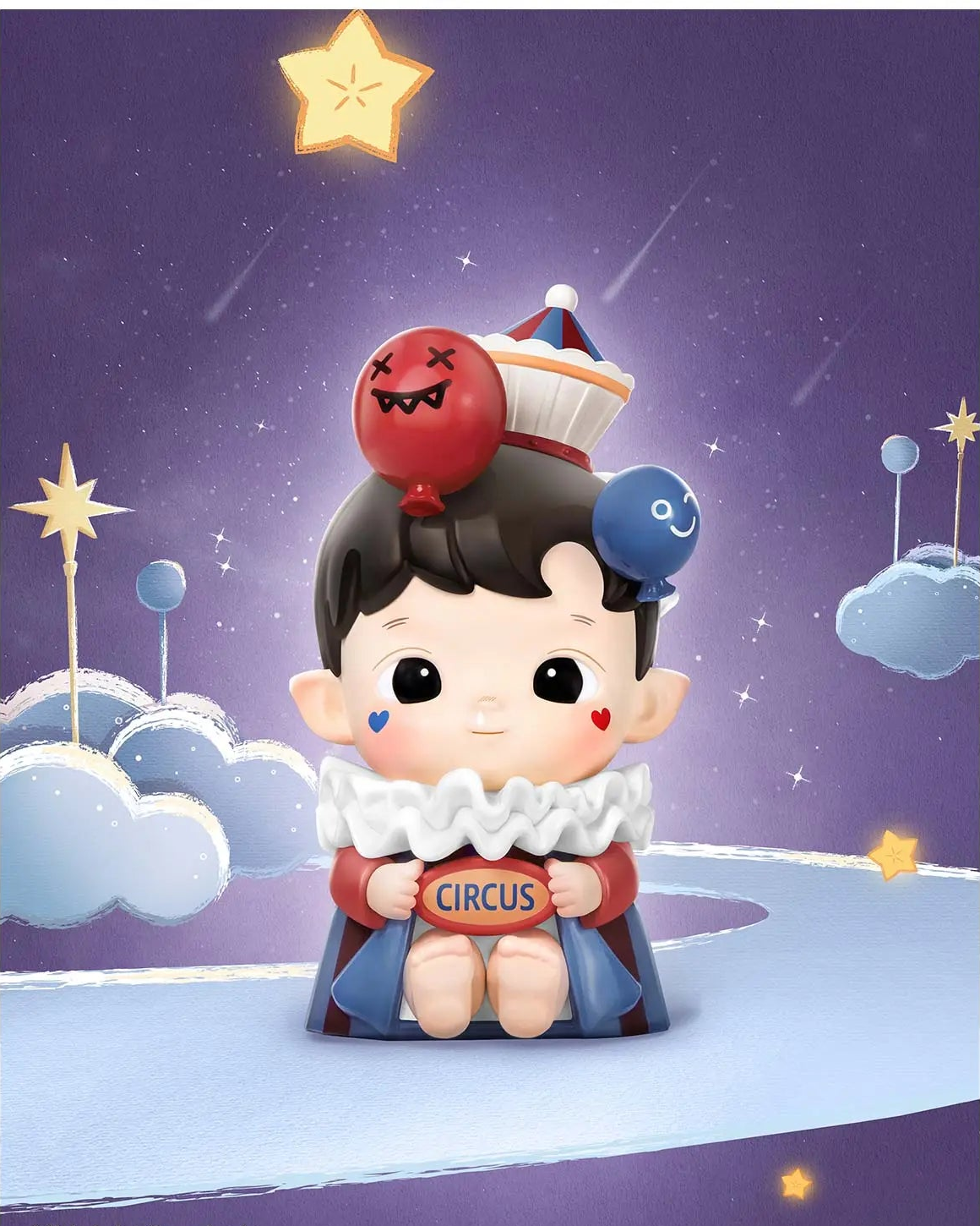 HACIPUPU A Night of Fantasy figure blind-box series: Midnight Carnival figure scene; possible random design