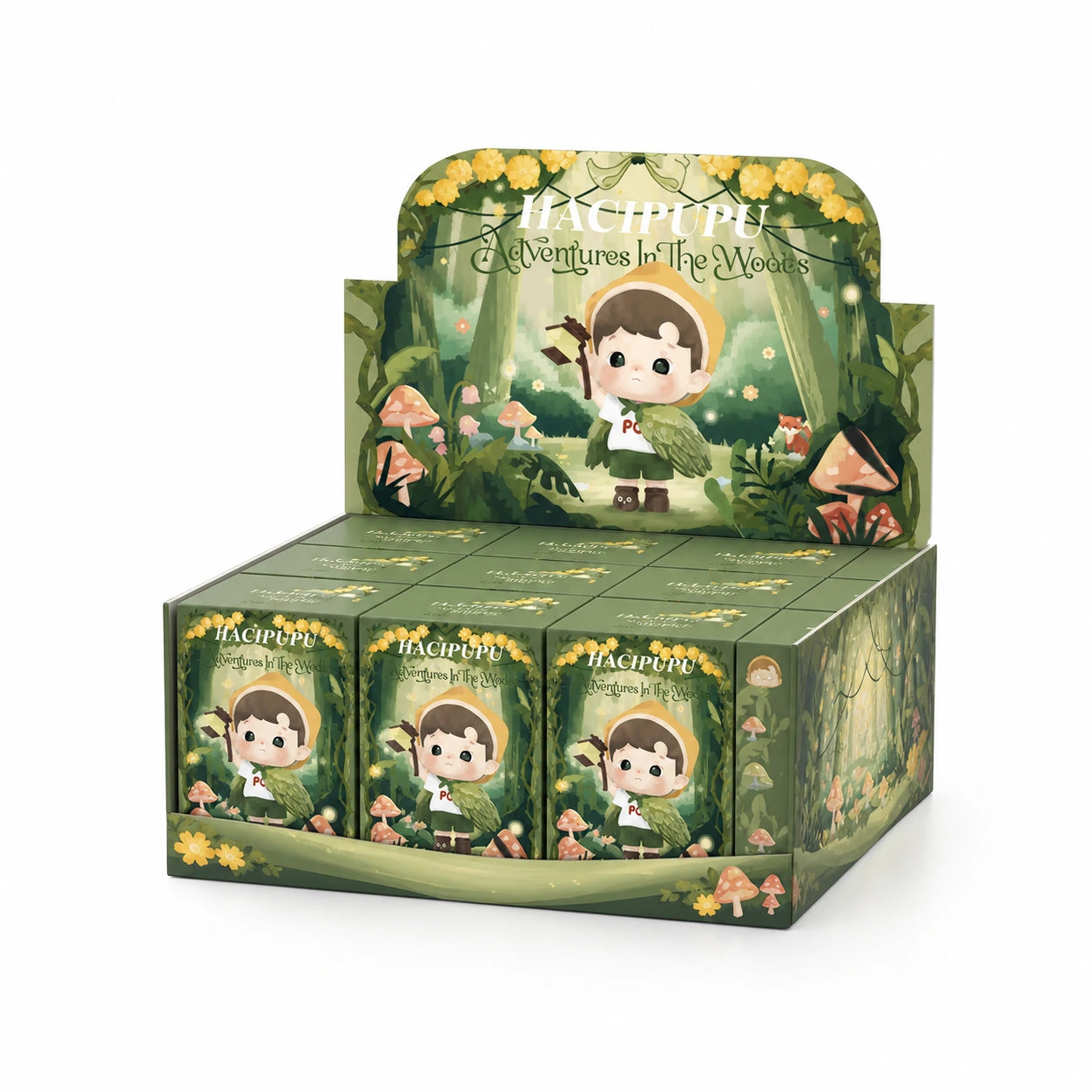 HACIPUPU Adventures In The Woods Series Figures - Sealed Whole Set No Quantity Assertion