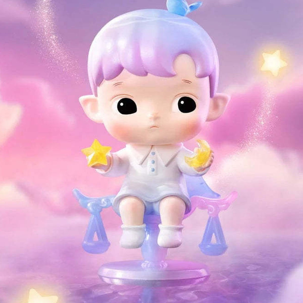 HACIPUPU The Constellation Series: Libra HACIPUPU figure with the scales motif
