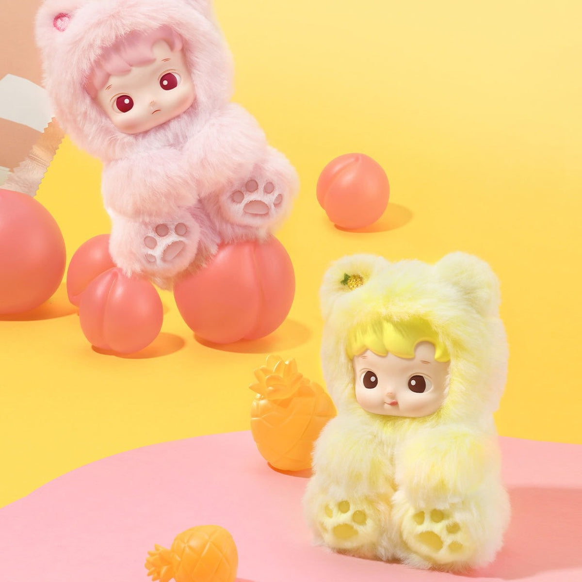 HACIPUPU Gummy Bear Series-Vinyl Plush Pendant Blind Box — G1 | KikiBuddies