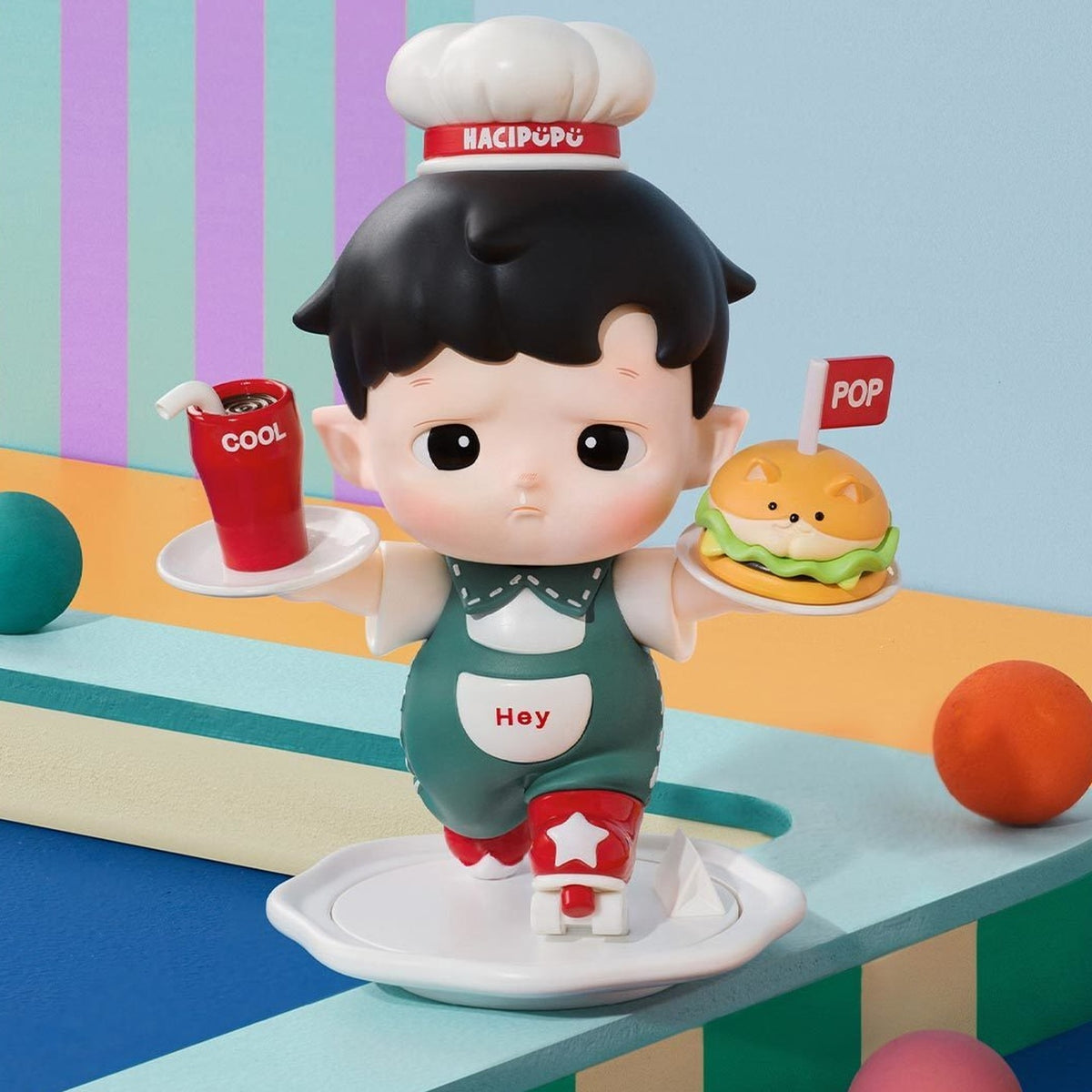 HACIPUPU Rolling Time Machine Series Figures, Blind Box — G1 | KikiBuddies