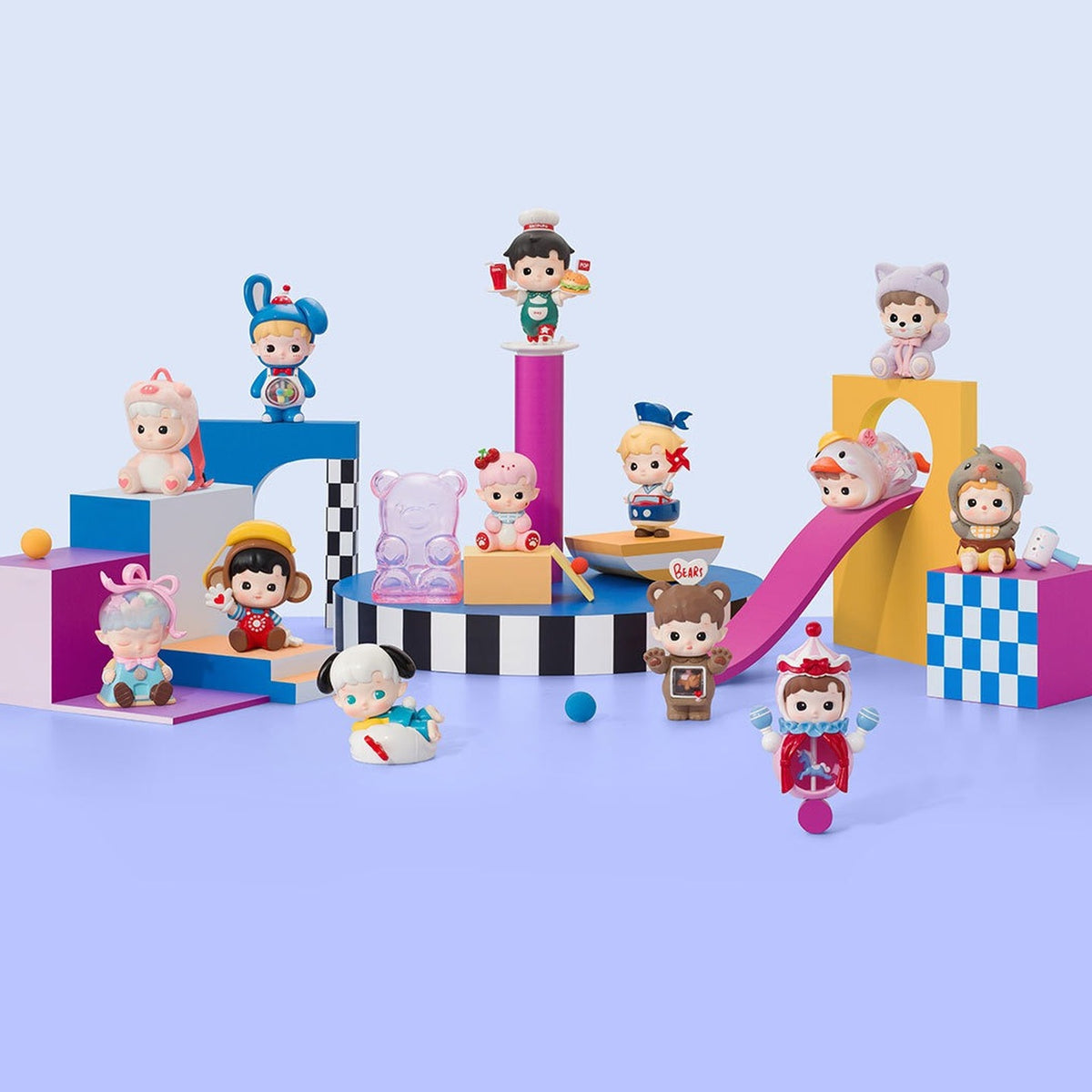 HACIPUPU Rolling Time Machine Series Figures, Blind Box — G2 | KikiBuddies
