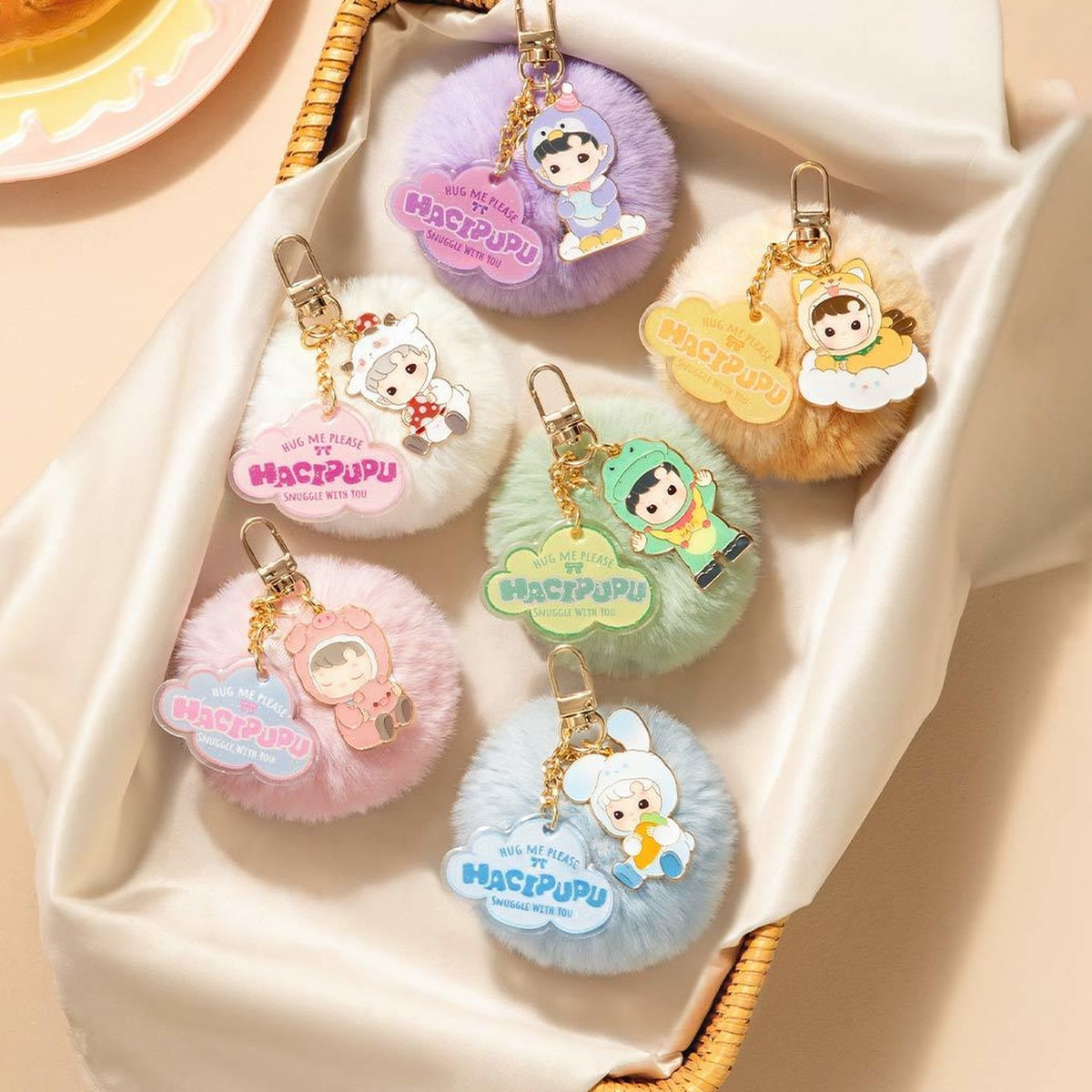 HACIPUPU Snuggle With You Series-Pendant Blind Box — G2 | KikiBuddies