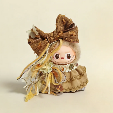 Handmade Forest Fae Doll Outfit for Skullpanda/Labubu 17cm - main product card | KikiBuddies