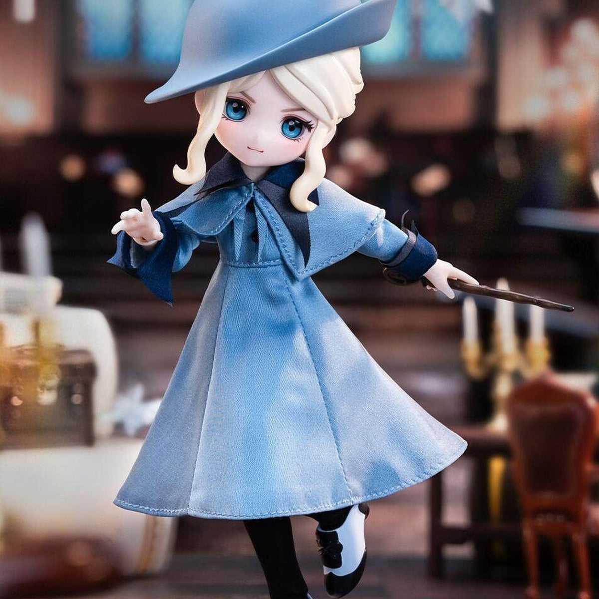 Harry Potter Series 1/12 Action Figure Blind Box - Blue outfit action figure detail with upper hat and lower leg cropped; random design not guaranteed