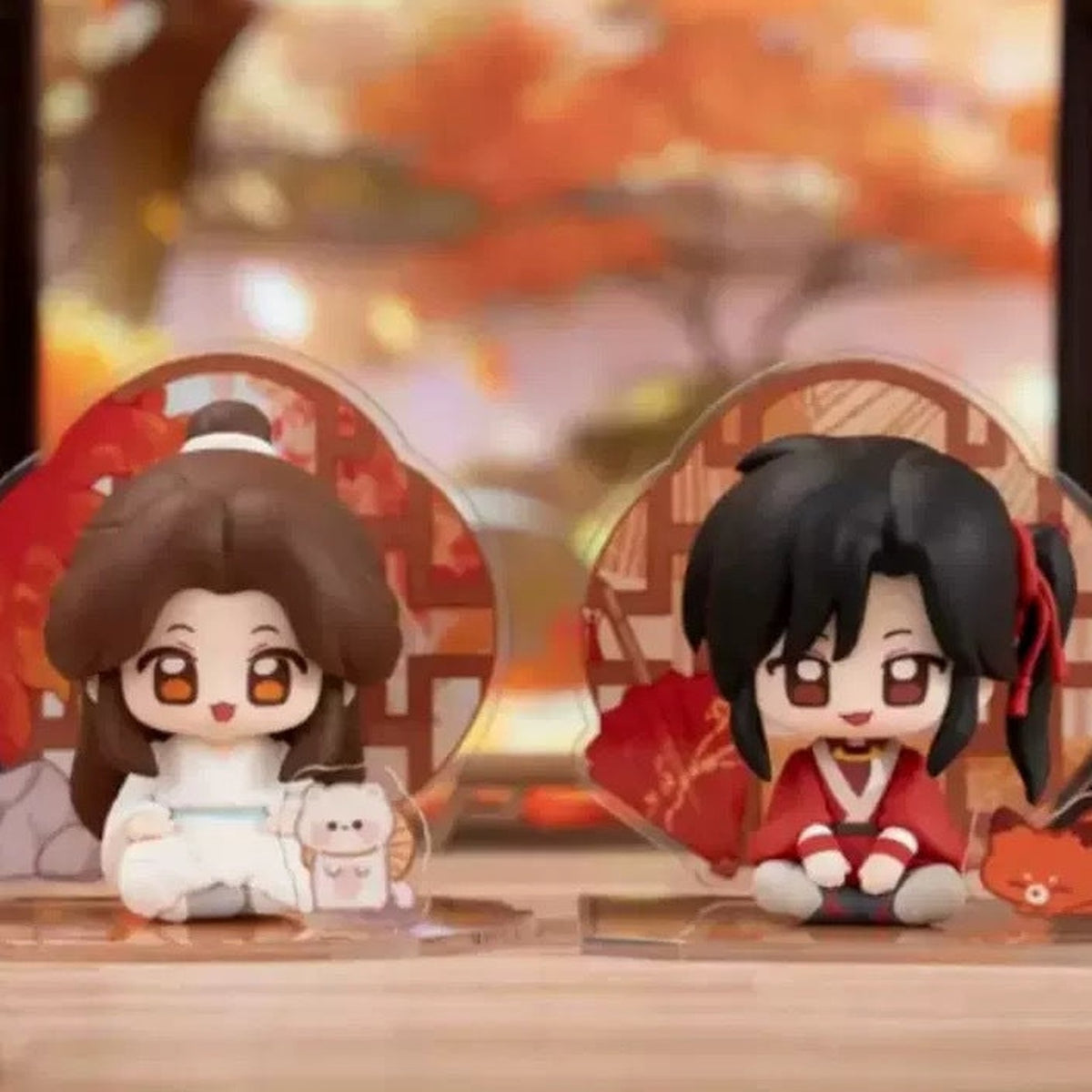 Heaven Official's Blessing Campus Scenery Series Figure Blind Box - Autumn design comparison; random design not guaranteed