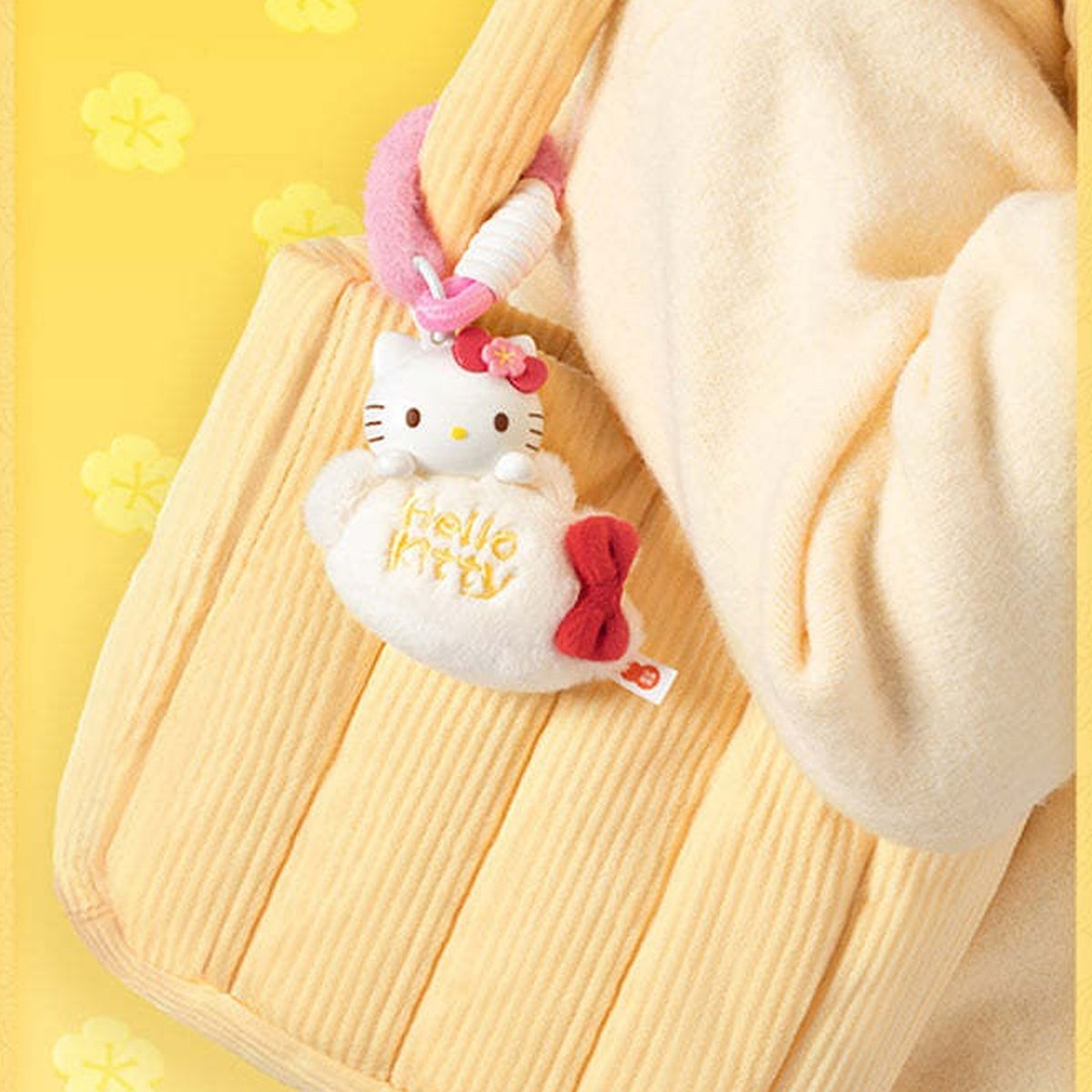 Hello KT New Year Series Plush Pendant Dolls Blind Box - Complete dumpling Hello Kitty plush pendant body; upper strap cropped; bag not included; random design not guaranteed