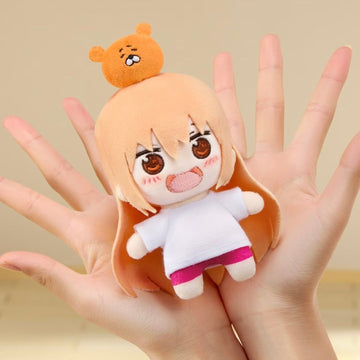 Himouto! Umaru-chan Daily Life Series Plush Pendant Blind Box - Complete Umaru plush pendant body example on palm; random design not guaranteed