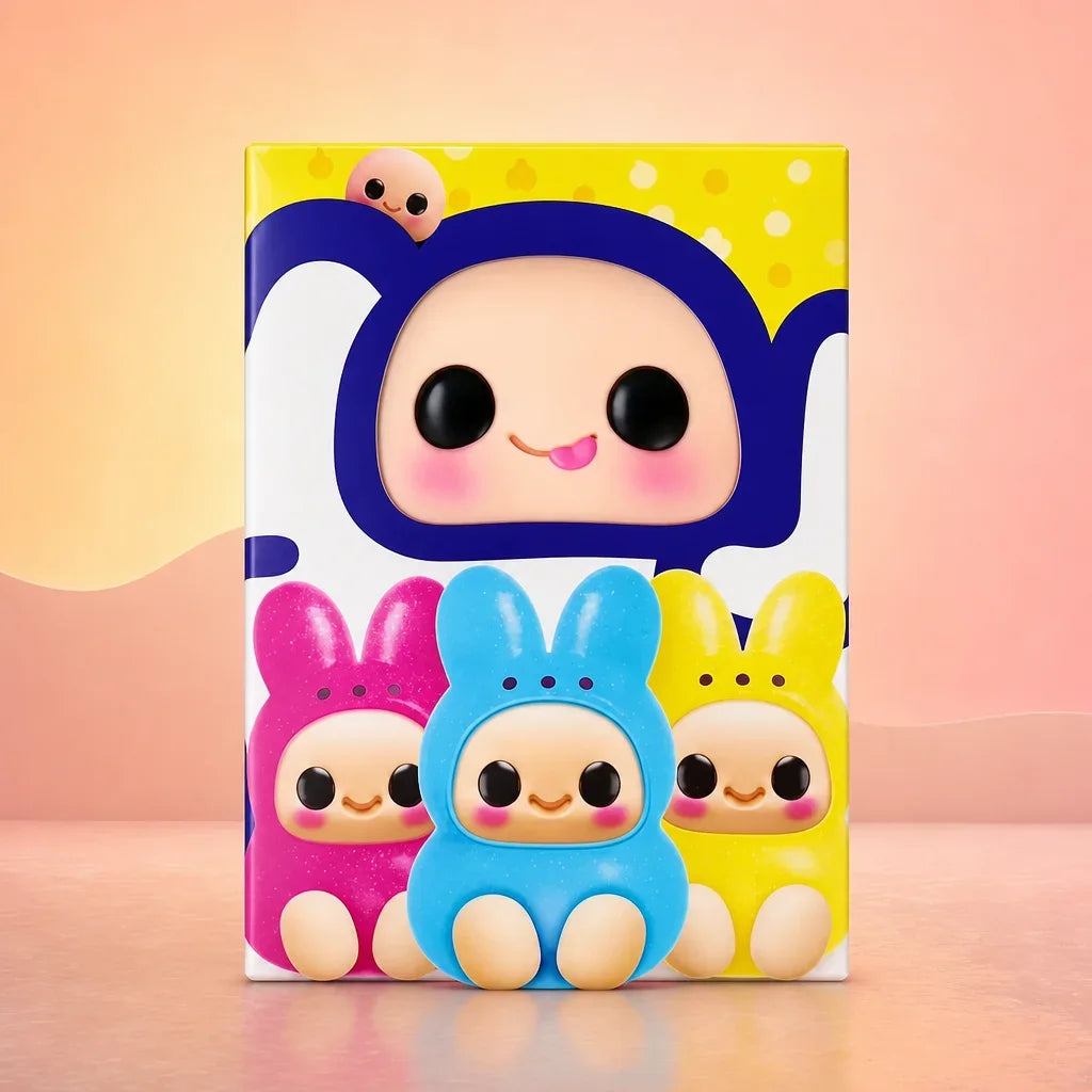 Hyojo Blow POP V1 Series Plush Blind Box Collection Figure Blind Box - Main Image - hyojo blow pop v1 series plush blind box collection 01 main
