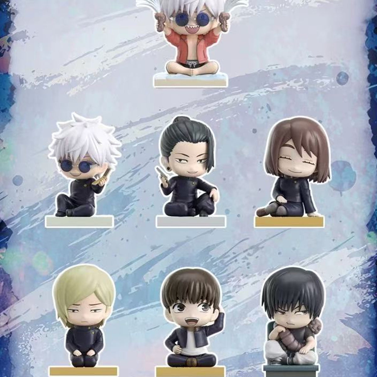 Jujutsu Kaisen Sitting Series character lineup artwork