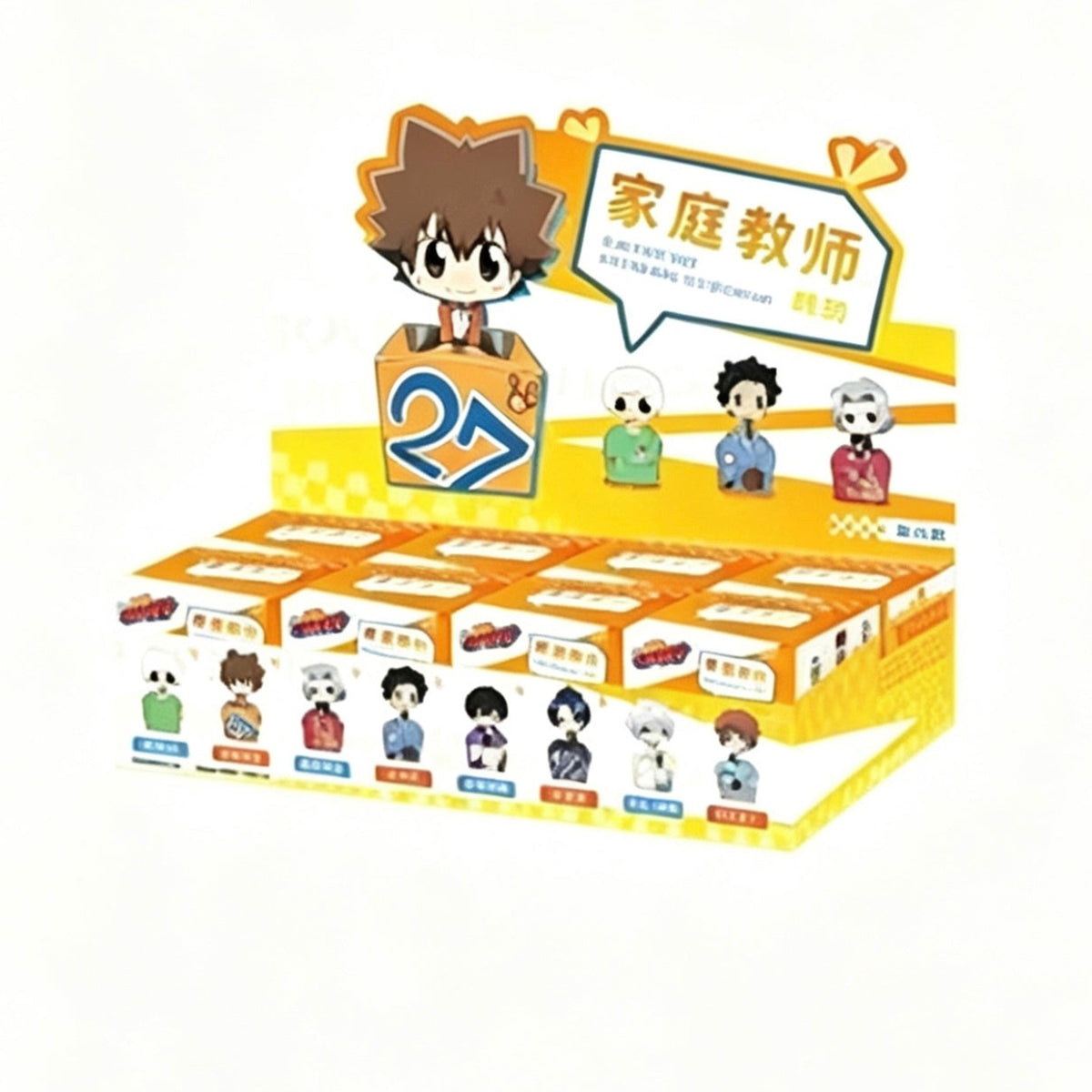 Katekyo Hitman Reborn Cute Series eight-box display case; eight random blind boxes, artwork is not guaranteed contents
