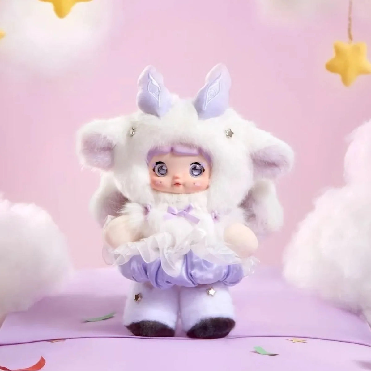 Nommi Treasure Collector Series Plush Blind Box - Complete pale purple Treasure Collector plush doll body example; random design not guaranteed