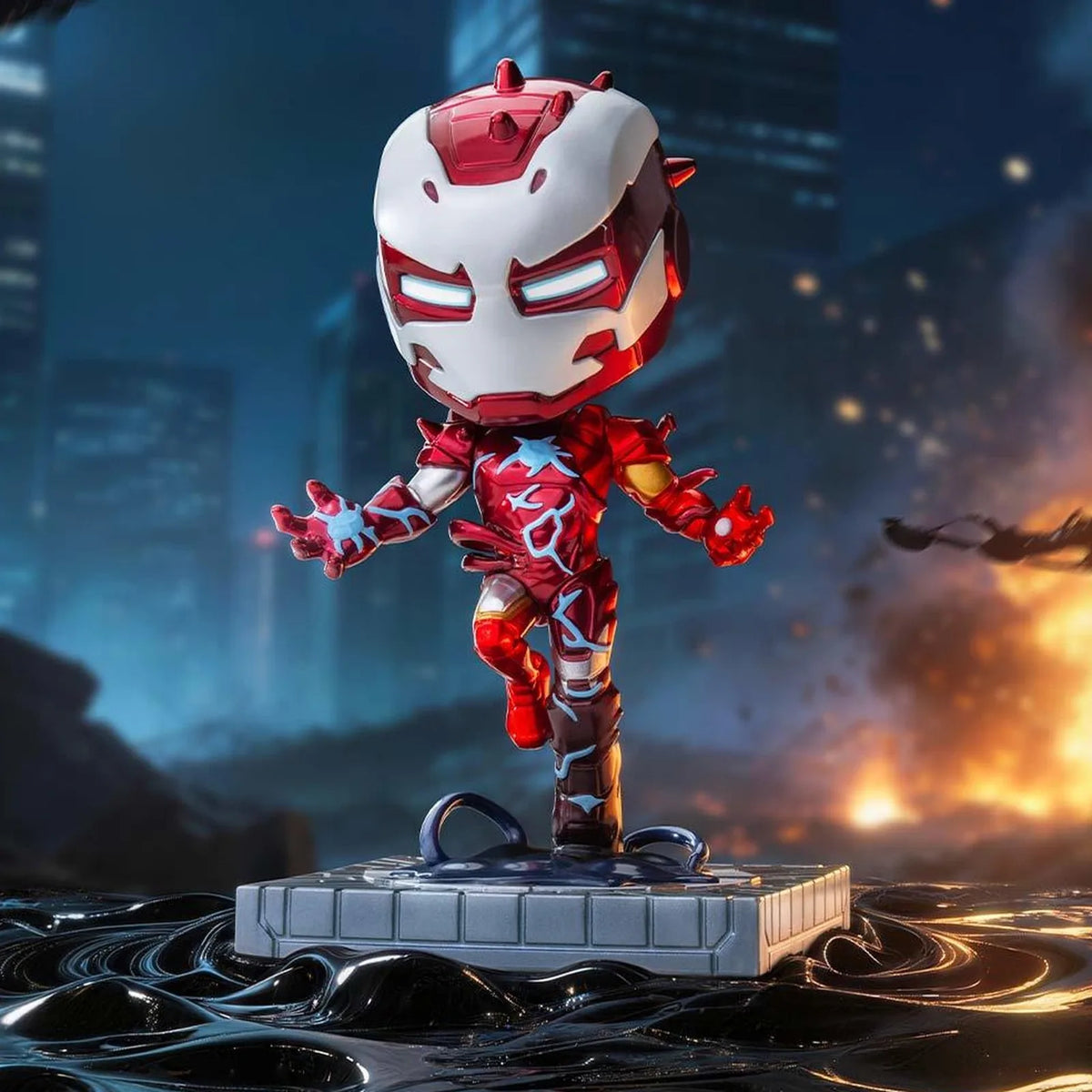POP MART Marvel Iron Man: A Journey Through Armors Series Figures — G7 | KikiBuddies historical PASS