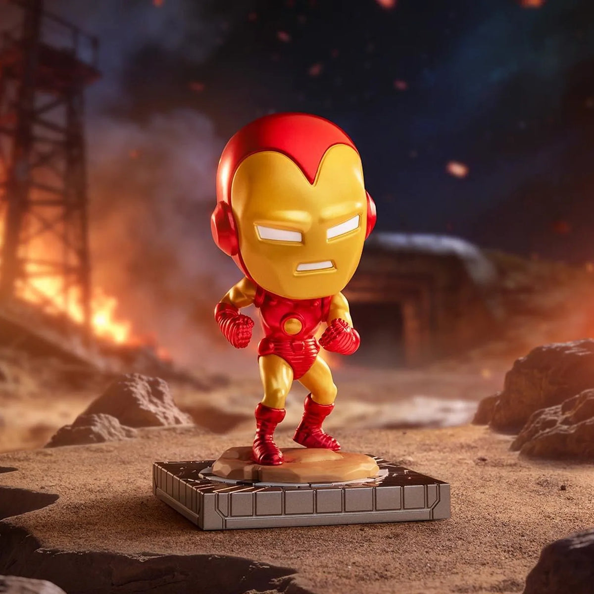 POP MART Marvel Iron Man: A Journey Through Armors Series Figures — G9 | KikiBuddies historical PASS