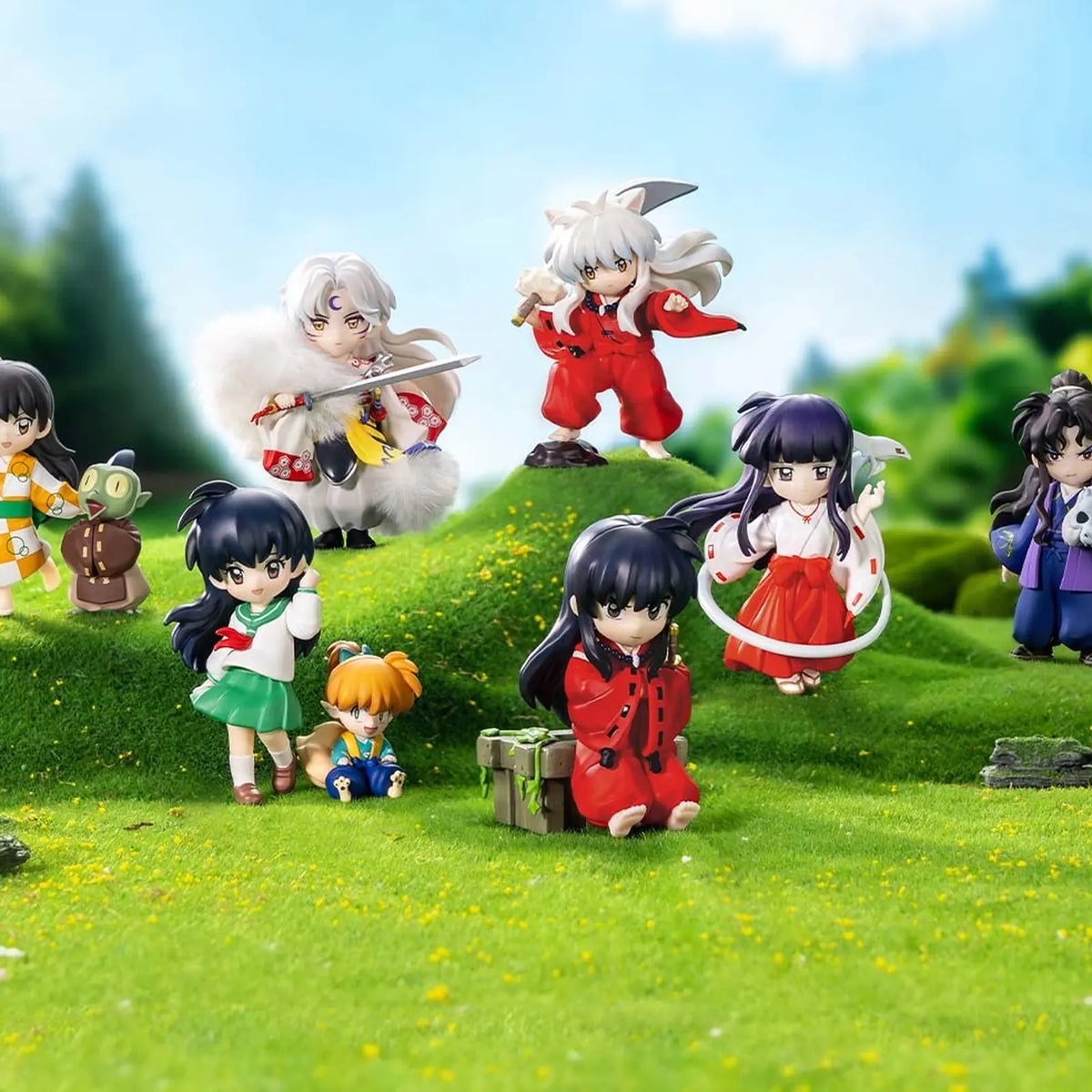 POP MART Inuyasha The Journey of Sengoku Series Figures — G6 | KikiBuddies historical PASS